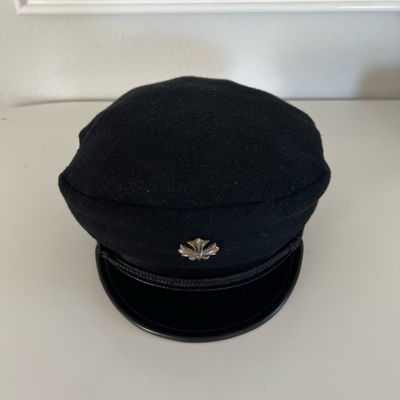 ❌SOLD❌Chrome Hearts Wool Cross Captain Beret - Picture 3 of 14